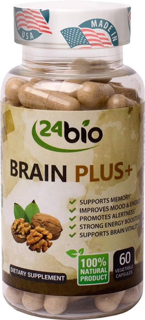 Nutrigold Ginkgo Biloba Gold - 90个素食胶囊[120 mg] 标准化为24%ginkoflavonglycos, Tan Capsule