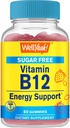 (原始内容存档于2017-09-21). Wellyeah Vitamin B12 1000mcg Sugar Free Gummys 能源与代谢支持的饮食补充 QQ 草莓 Flavor 60 Counter