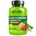 NATURELO Glucosamine Chondroitin MSM 与Boswellia和维生素C -- -- 联合安慰、流动和力量补充 -- -- 120个卡普尔