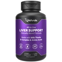 Naturalis Silymarin Milk 硝酸1300mg 加固B Complex & 氨基酸 → 13-in-1 Liver Cleanse, Detox & 维修 → 120 Liver 基本软胶