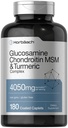 Horbäach Glucosamine Chondroitin MSM → 4050 mg → 180 caplets → Turmeric → Triple Structure → Non-GMO & Gluten Free Supplement 互联网档案馆的存檔,存档日期2013-04-02.
