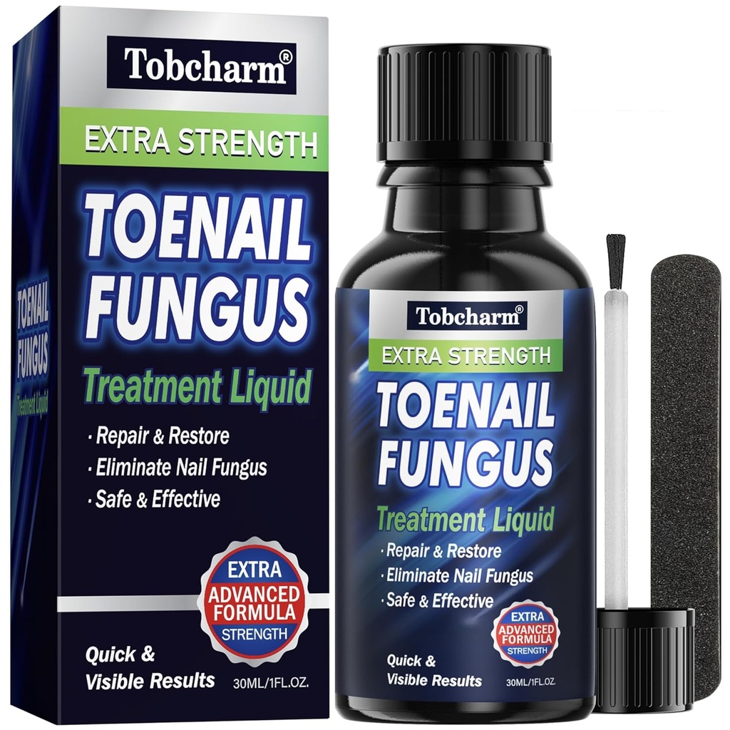 Tobcharm Toenail Fungus治疗外强,直肠Fungus治疗外强,Fungus Nail治疗外强,直肠Fingnails治疗外强(1oz).