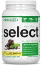 PE科学选择 Vegan 植物蛋白粉, 薄荷巧克力, 27 service, Premium Pea 和 Brown Rice 混合剂