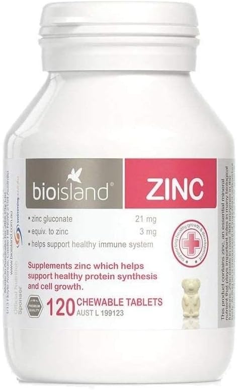 Bio Island Zinc 120 可切片