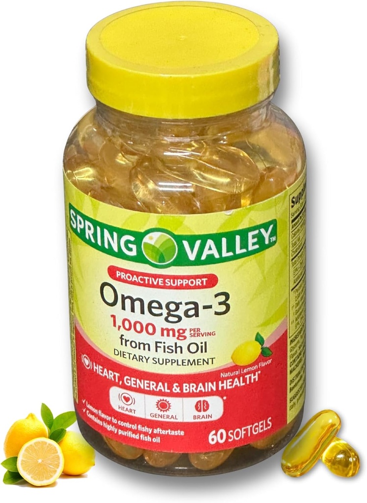 Omega 3 1000mg-鱼油 60软胶(包1)
