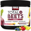 FORCE FACTOR 总 Beet Beet Root Powder with Energy, NO3-T®硝酸盐支持环流,血压,血流,和Stamina - +绿色茶提取. 超级食品补编,服务30人