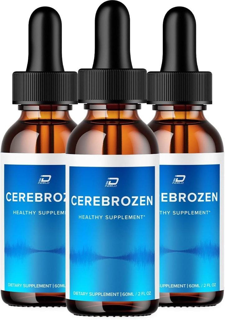 Cerebrozen Tinnitus Ear Drops - Cerebrozen 24, Cerebrozen Liquid Drops, Cerebrozen Reviews, Cerebrozen Drops for Ear Relief (3 Pack - 180 ML) (中文(简体) ).