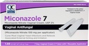 质量选择 Miconazole Nitrate 2% 7 日阴道抗风性乳油,1.59 Ounces(45g)