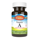 Carlson - 维生素A, 25000 IU (7500 mcg RAE), Vision & Skin Health, Immune 函数, 100 软凝胶