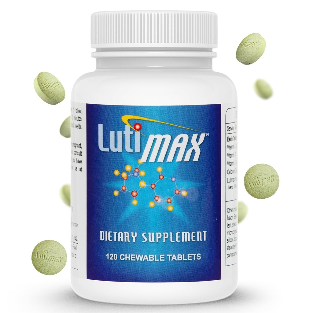 Lutimax Luteolin Complex w/Rutin - 免疫辅助脑辅助脑- Bioflavoids w/Vitamin C, D & E 用于联合,肌肉,饮食问题 - 抗氧化剂辅助脑/免疫辅助脑-120片