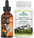 1500 mg 配有2000mg Liposomal 蘑菇复合物的90 mcsules 补充剂