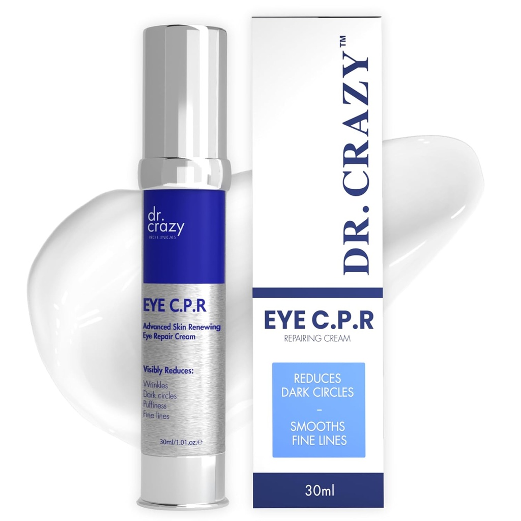 对暗圆、Puffness & Bags Under Eyes 的眼部 CPR 高级修复治疗 – Retinol & Cafeine 供电 30ml