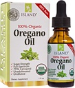 Oregano Oil Organio Organio Liquid Drops - 100%纯和未稀释 - USDA认证有机体(1 oz) 75% Carvacrol - 西班牙成长 - Immune支持 Oregano Oil.