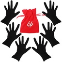 Eczema、Black、Small、Women、Dry Hands、过夜摩擦手套,3对