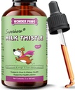 Wonder Paws Milk Thetle,Liver 支持狗,支持宠物的肾功能,Detox,肝支持,与野生阿拉斯加沙门油 & Curcumin,Omega 3 EPA & DHA(2 Oz)