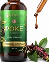 Poke Root 提取 – 纯 Lymphatic 排水滴出 – 免疫支持补充与解毒公式 - 肌肉放松与支持运动员 - 在美国制造 - 2 oz