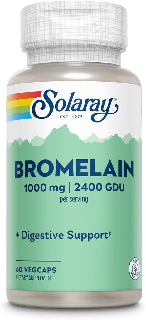 Solaray - 溴化物额外强度500毫克 - 60卡普尔