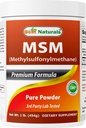 最佳自然品 100%纯MSM粉, 1Lb