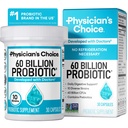 医学家的选择 Probiotics 60亿 CPU - 10 Strains + 有机 Probiotics - Immune, Digestive & Gut Health - 支持不定期的便秘,腹泻,气体和布洛廷 - 面向女性和男性 - 30厘米