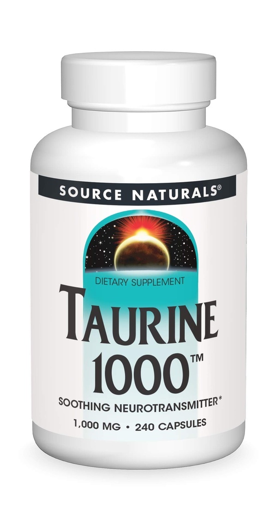 资料来源:Tourine,Soothing 神经递质*,1000毫克 - 240卡普尔
