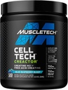 Creatine Powder – 肌肉科技细胞- 技术 Creactor – Creatine HCl 公式 – 男性和女性的肌肉构建器 → Creatine HCl + Free-Acid Creatine + Creatine 补充 → 蓝色的Raspberry blast, 120 services