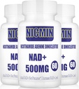 Liposomal NAD+ 500 mg 与 TMG 300mg, 实际NAD+ 补充(非前体) 效率更高的 than NMN, Nicotinamide Riboside 细胞能量、健康衰老和肌肉修复 180 Capsules