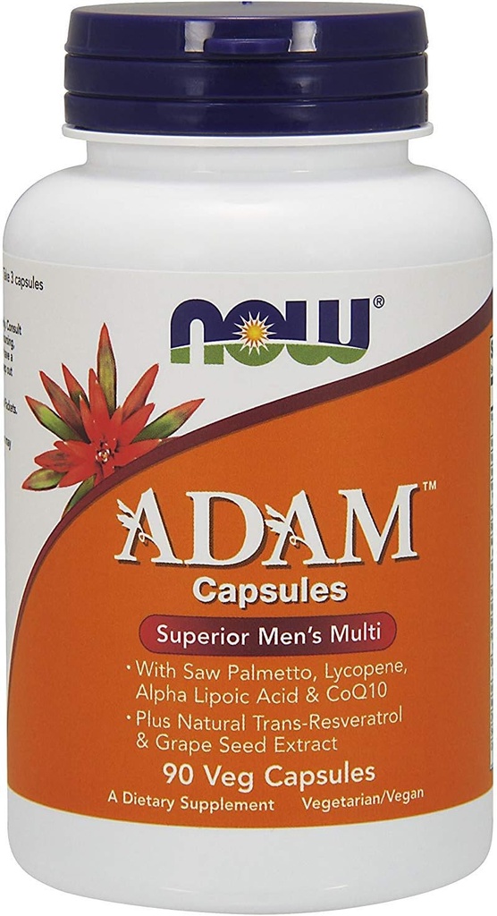 Now Foods ADAM 高级男子多种维生素,蔬菜90 ea