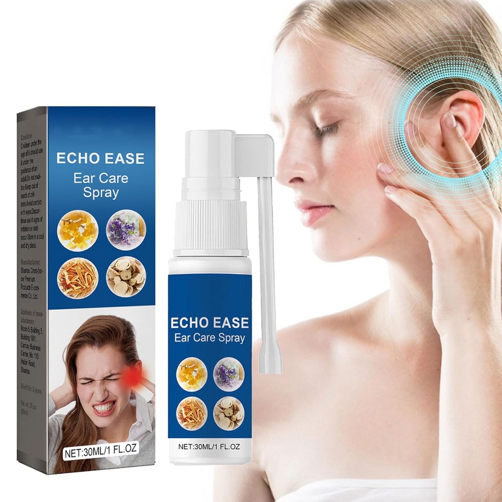 GERIT Ease Tinnitus Inhaler, 用于环耳设备的Tinnitus救济喷雾, Ease Tinnitus救济喷雾(1PCS)