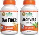 植物选择 - Oat & Aloe Vera:饮食纤维和消化健康补充剂