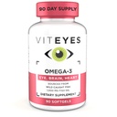Viteyes Omega-3 远景保健补编,EPA & DHA 丰富饮食补编,90 Softgels