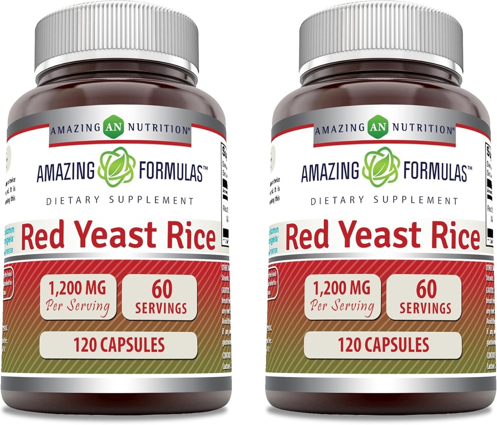 红酵母大米1200mg Per Aservice Capsules Supplement = ===================================================================================================================================================================================================================================