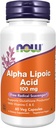 Now Foods Supplements, Alpha Lipoic Acid 100 mg 配有维生素C & E, Free Rightial Scavenger *, 60 Veg Capsules 配有维生素C & E, 免费的清扫剂*,60 Veg Capsules