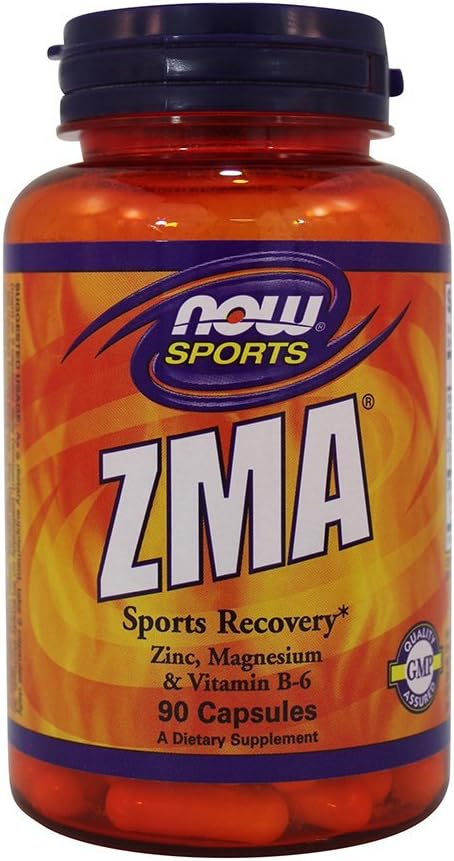 Now Foods ZMA 运动恢复 - 90 Capsules (Pack of 2) (英语).