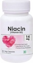 Niacin 14mg 维生素B3,配以 Inositol 50mg 补充剂 - 60 Veg Capsules