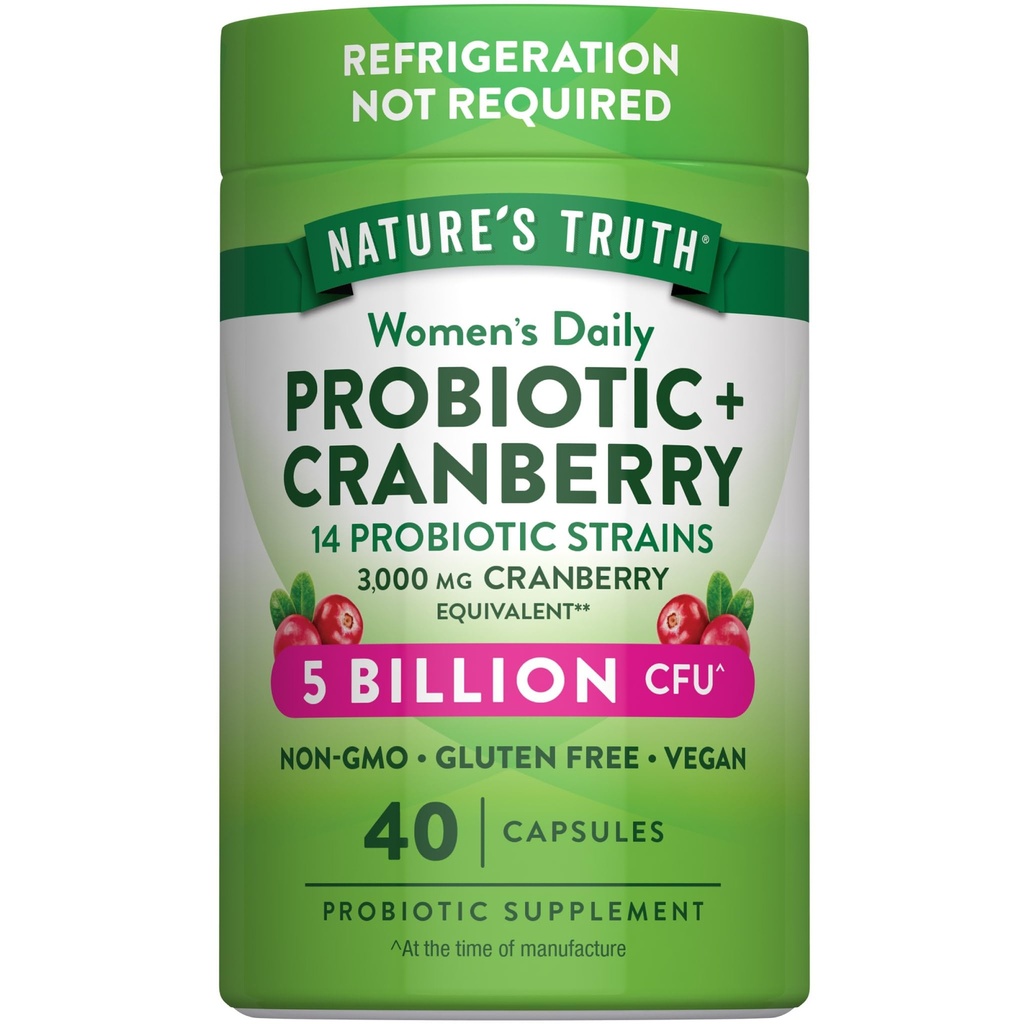(原始内容存档于2018-09-21). Natural's Truth Priotics for Women ==================================================================================================================================================================================================================================