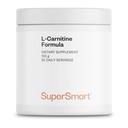超智能 - L-Carnitine公式(天然柠檬Flavor) - 2-in-1 与乙酰L-Carnitine & L-Carnitine Tartrate Powder - 氨酸复合物 补充 QQ 非GMO & Gluten Free - 105克