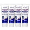 TriDerma Psorias Control Face & Body Cream - 最大强度 3% 盐碱酸,AP4 Aloe Vera Gel,Urea Cream - 外摩擦处理,无克脱松或煤塔 - FSA 合格 - 4.2 oz, 4Pack