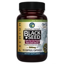 神奇的草药 黑种子油盖 - 冷压奈杰拉·萨蒂瓦 Aids in Digestive Health, Immune Support, Brain 函数, Gluten Free, Non GMO - 90 Counter, 500 mg