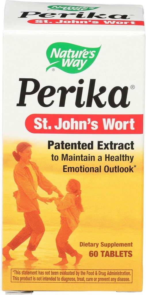 自然之路 Perika St. John's Wort, 60 平板电脑,包2
