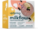 UpSpring Milkflow Immune 支持母乳喂养补充品 Drink Mix Fenugreek-Free, 莫林加 长老莓柠檬汁 Flavor, 支持母乳供应的哺乳补充品, 16 Mixes