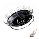 Lashify Curl 12mm Gossamer 目光扩展重填, 曲折颜色, DIY False Lashes 用于自然外观