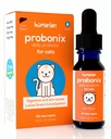 Humarian Probonix 对猫的液态抗生素 - 8-Strain Cat Probiotic drops to forfind Feline Gut Health, Deal Health, Unit and More - 30-Day Supplication - Liver Flavor - 肝脏的抗生素