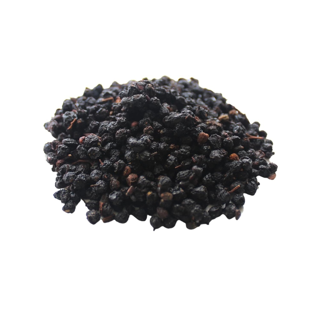 干燥全长生莓 认证的有机长生莓 Sambucus Nigra 无辐照 非GMO
