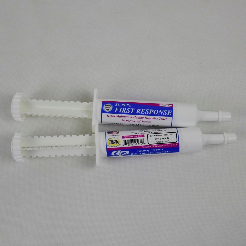 SU-PER 第一反应 Equine Prebiotics Paste - 马文摘增量 健康文摘增量 - Prebiotics, B 维生素和文摘酶 - 80CC, (2 Pack)