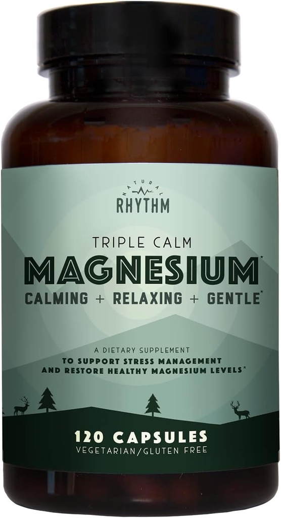 (原始内容存档于2018-09-26). Natural Rhythm Calm and Immune Support - Truple Calm Magnesium (120 Capsules) + Ah Chews!. 免疫助推器Lozenges(60卡普勒斯)