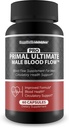 Pro Primal Ultimate 雄性血液流动 - 我们最先进的血液流动支持 - 血液流动 Pro Primal X Primal 最高血流补充粉末 Capsules 全体循环药