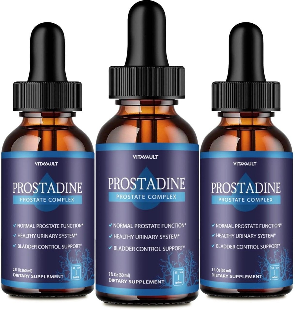 Prostadine, Potent前列腺支持液滴, 高强度前列腺整体井喷的Prostadine, 易用液滴形式( 3 Pack)