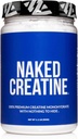 NAKED 纯微晶体化 单水合物粉末 - 不香,500g,1.1lb Bulk - Vegan, Non-GMO, Gluten - Free, Soy - Free, no filler, 支持肌肉生长和强力 - 100 services