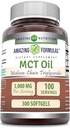 神奇的方程式 MCT Oil Supplements – 1000 Mg / service – suftgels – 非GMO – Gluten-free – 制造于美国(1 Pack, 300 Counts)