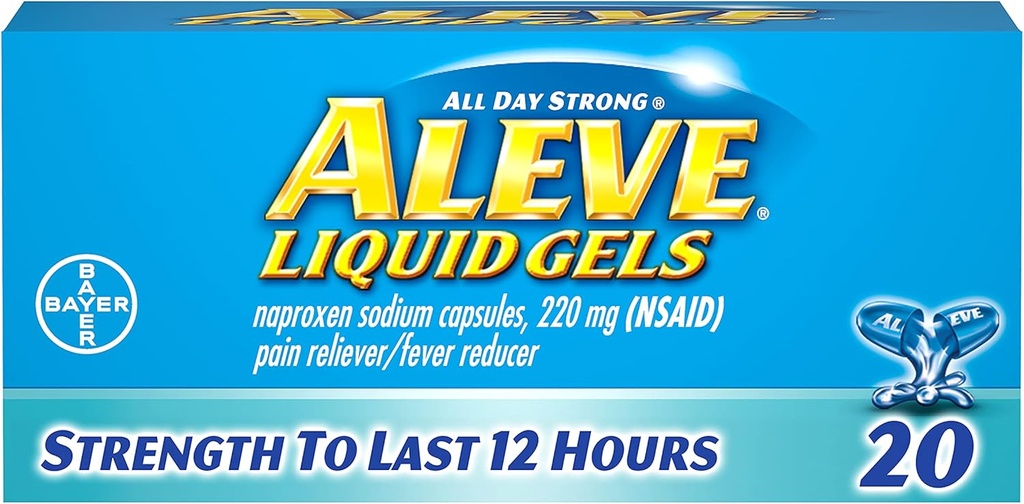 Aleve液态宝石 20 ea(包4)